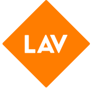 Logo for LAV: Lega Anti Vivisezione